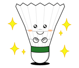 I love badminton! sticker #6643373