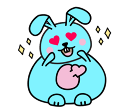 Fat Bunny sticker #6643656