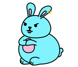 Fat Bunny sticker #6643657