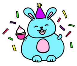 Fat Bunny sticker #6643660