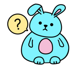 Fat Bunny sticker #6643662