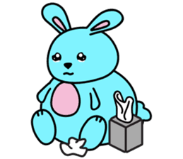 Fat Bunny sticker #6643663