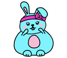 Fat Bunny sticker #6643664