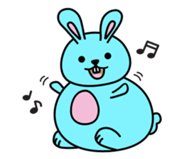 Fat Bunny sticker #6643665