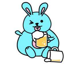 Fat Bunny sticker #6643667