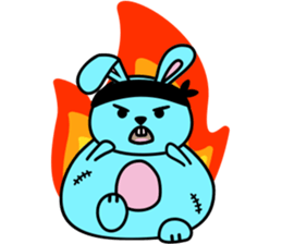 Fat Bunny sticker #6643668