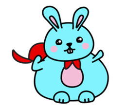 Fat Bunny sticker #6643671