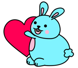 Fat Bunny sticker #6643676