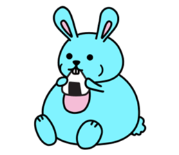 Fat Bunny sticker #6643679