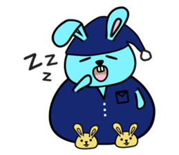 Fat Bunny sticker #6643680