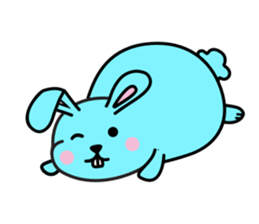Fat Bunny sticker #6643684