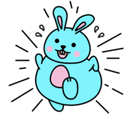 Fat Bunny sticker #6643685