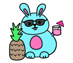 Fat Bunny sticker #6643692