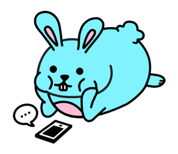 Fat Bunny sticker #6643693
