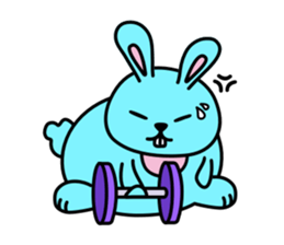 Fat Bunny sticker #6643694