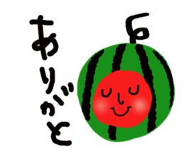 Mutter of a watermelonchan. sticker #6644142