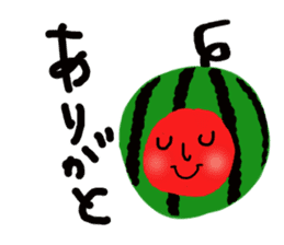 Mutter of a watermelonchan. sticker #6644142