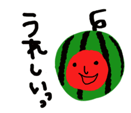 Mutter of a watermelonchan. sticker #6644163