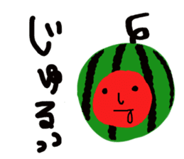 Mutter of a watermelonchan. sticker #6644164