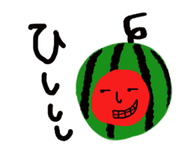 Mutter of a watermelonchan. sticker #6644166