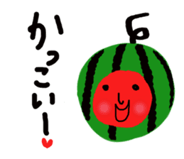 Mutter of a watermelonchan. sticker #6644171