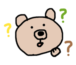 I'm BEAR. sticker #6644680