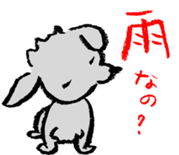 Rock the short-haired poodle sticker #6644737