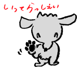 Rock the short-haired poodle sticker #6644745