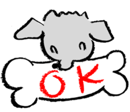 Rock the short-haired poodle sticker #6644756