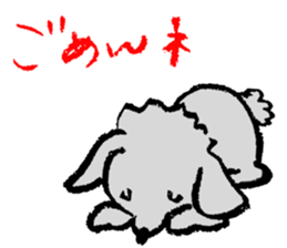 Rock the short-haired poodle sticker #6644760