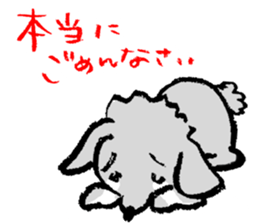 Rock the short-haired poodle sticker #6644761