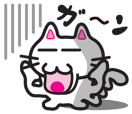 Jagged tail Jiro-chan sticker #6644793