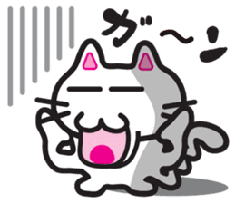 Jagged tail Jiro-chan sticker #6644793
