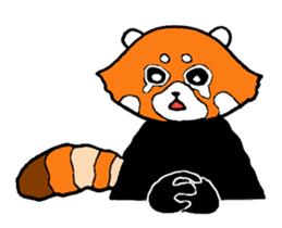Red panda days 2(Japanese) sticker #6644938