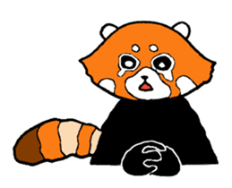 Red panda days 2(Japanese) sticker #6644938