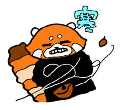 Red panda days 2(Japanese) sticker #6644940