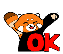 Red panda days 2(Japanese) sticker #6644941