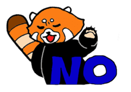 Red panda days 2(Japanese) sticker #6644942