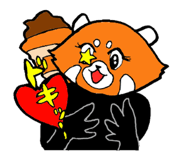 Red panda days 2(Japanese) sticker #6644950