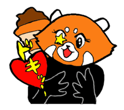 Red panda days 2(Japanese) sticker #6644950