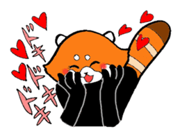 Red panda days 2(Japanese) sticker #6644951