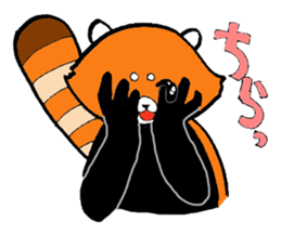 Red panda days 2(Japanese) sticker #6644953