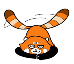 Red panda days 2(Japanese) sticker #6644956