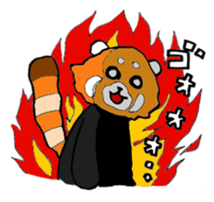 Red panda days 2(Japanese) sticker #6644958