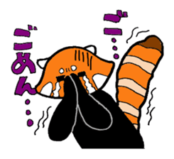 Red panda days 2(Japanese) sticker #6644959