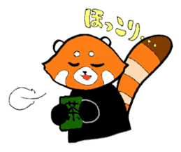 Red panda days 2(Japanese) sticker #6644963