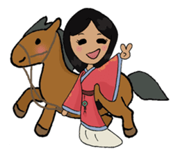 Lady of Han Dynasty sticker #6645019