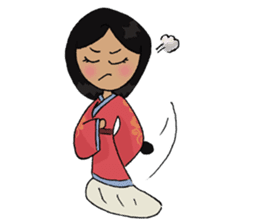 Lady of Han Dynasty sticker #6645020