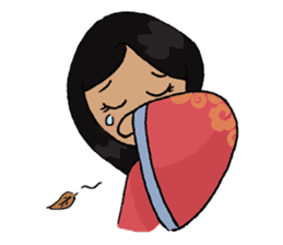 Lady of Han Dynasty sticker #6645022