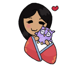 Lady of Han Dynasty sticker #6645023